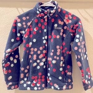 Girls Columbia Fleece Jacket - Size M